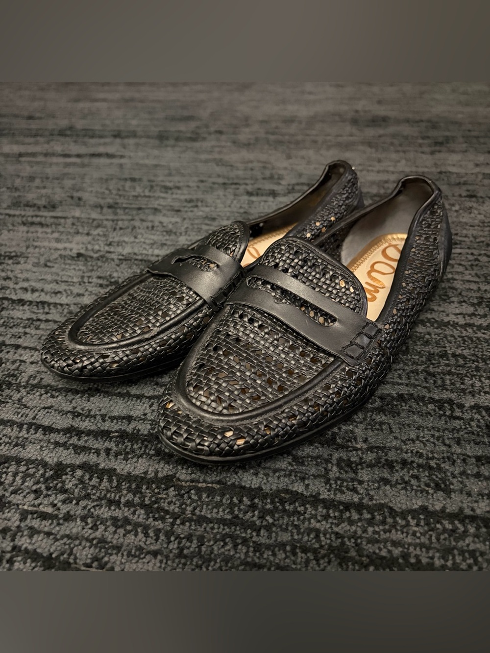 Sam Edelman Leora Slip-On Perforated Crochet Loafer